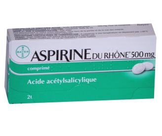 Aspirine prix